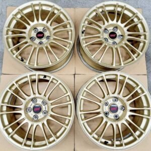 Genuine JDM Subaru STI BBS Forged Gold