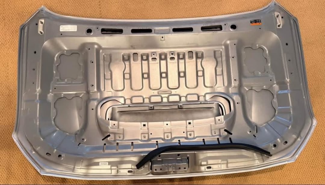 2015-2021 Subaru STI Hood (Ice Silver Metallic)