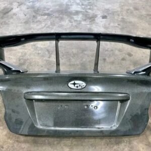 seibon carbon fiber trunk lid and spoiler