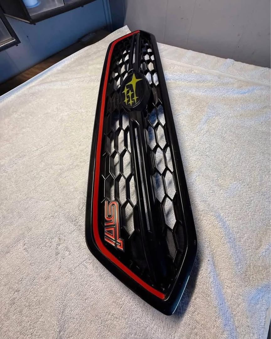 subaru wrxsti grill
